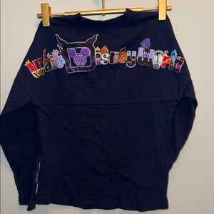 Walt Disney World Navy Girls Long-Sleeve Tee Small 5/6